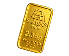 2.35 Gram 24K Gold Bar