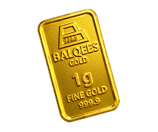 1 Gram 24K Gold Bar