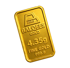 4.35 Gram 24K Gold Bar
