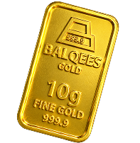10 Gram 24K Gold Bar