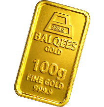 100 Gram 24K Gold Bar